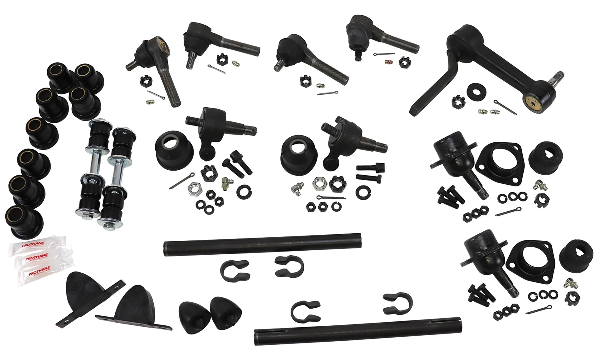 1963-1982 Corvette Front Suspension Rebuild Kit Deluxe W/Poly Bushings - Pro Grade - CA-51793-Corvette-Store-Online
