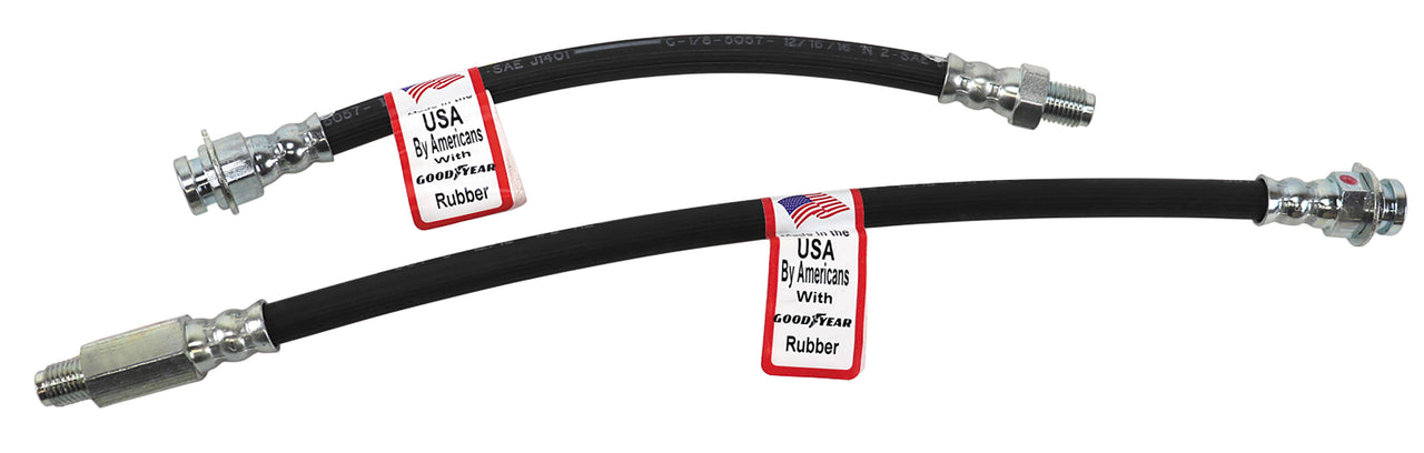 1963-1982 Corvette Brake Lines Rubber 4 Piece Set (USA) - CA-51930-Corvette-Store-Online