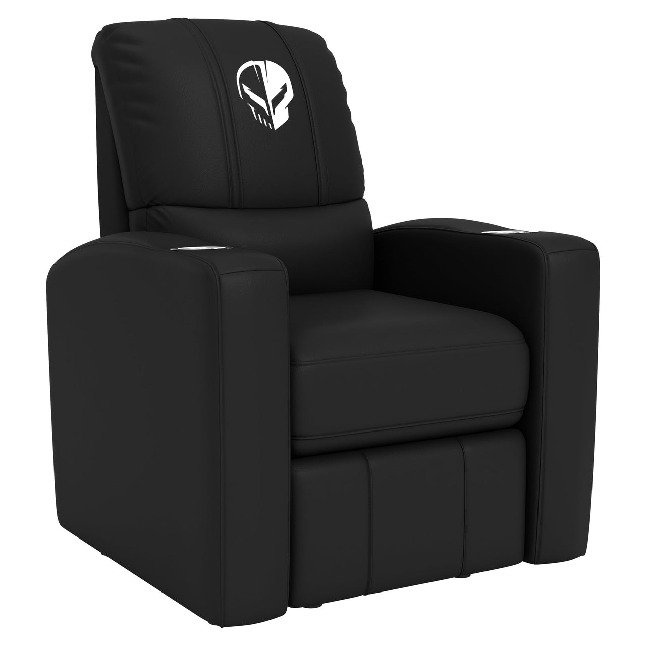 Stealth Recliner with Corvette Jake Symbol White Logo