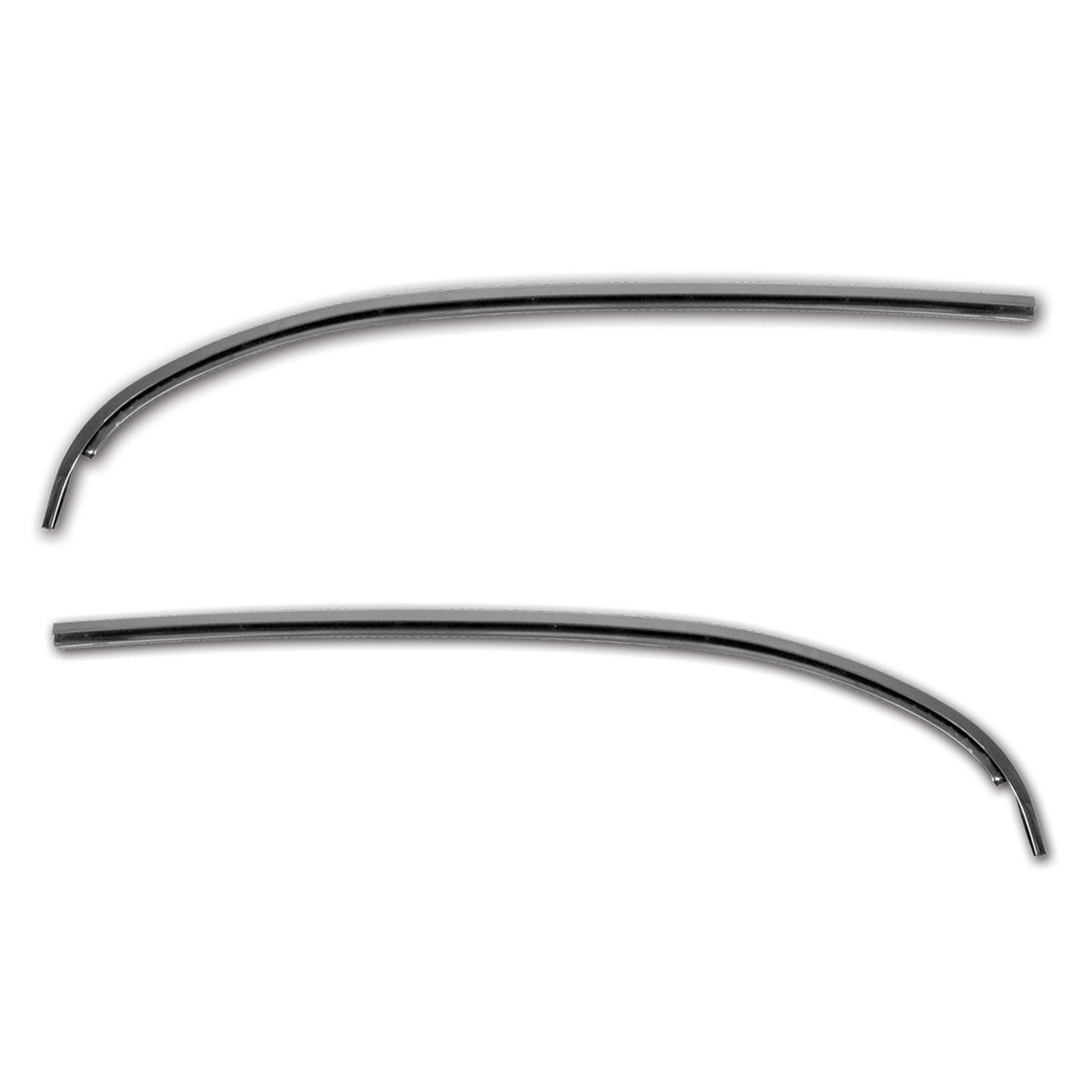 1968-1976 Corvette T-Top Stainless Steel Trim Molding Set - 6 Pieces - CA-52100-Corvette-Store-Online