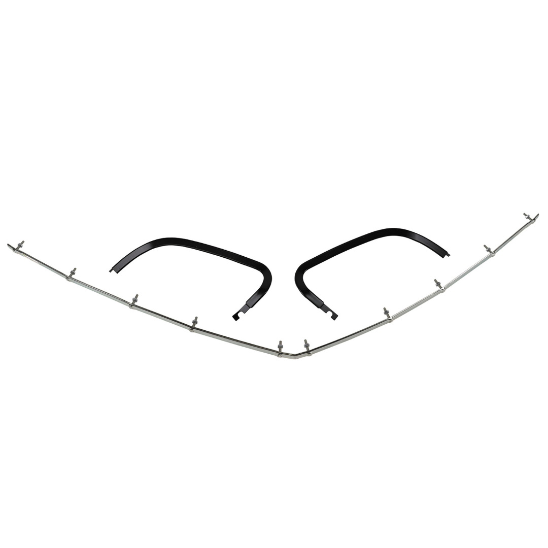 1973-1974 Corvette Front Bumper Cover Retainer Set - 3 Piece - CA