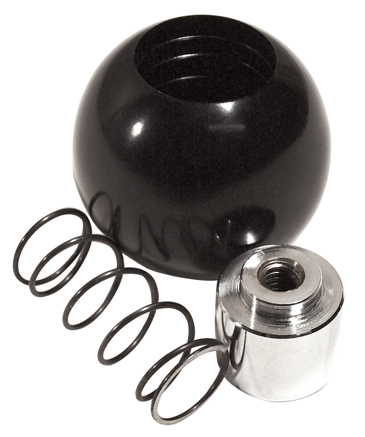 1965-1982 Corvette Automatic Shift Knob With Button & Spring - Black - CA-52273-Corvette-Store-Online