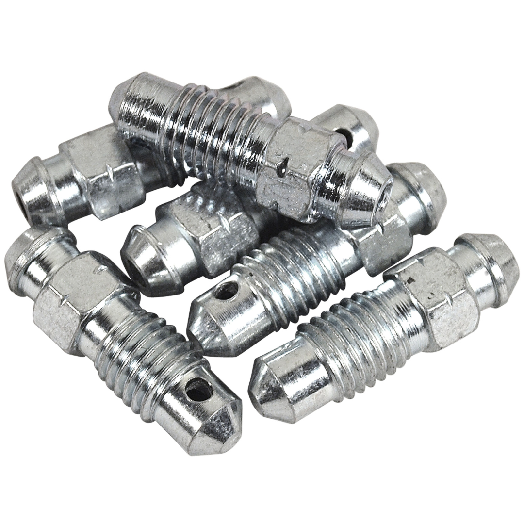 1965-1982 Corvette Caliper Bleeder Screw Set - 6 pieces - CA