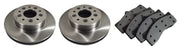 1965-1982 Corvette Front Brake Rotors & Pads Kit - CA-52296-Corvette-Store-Online