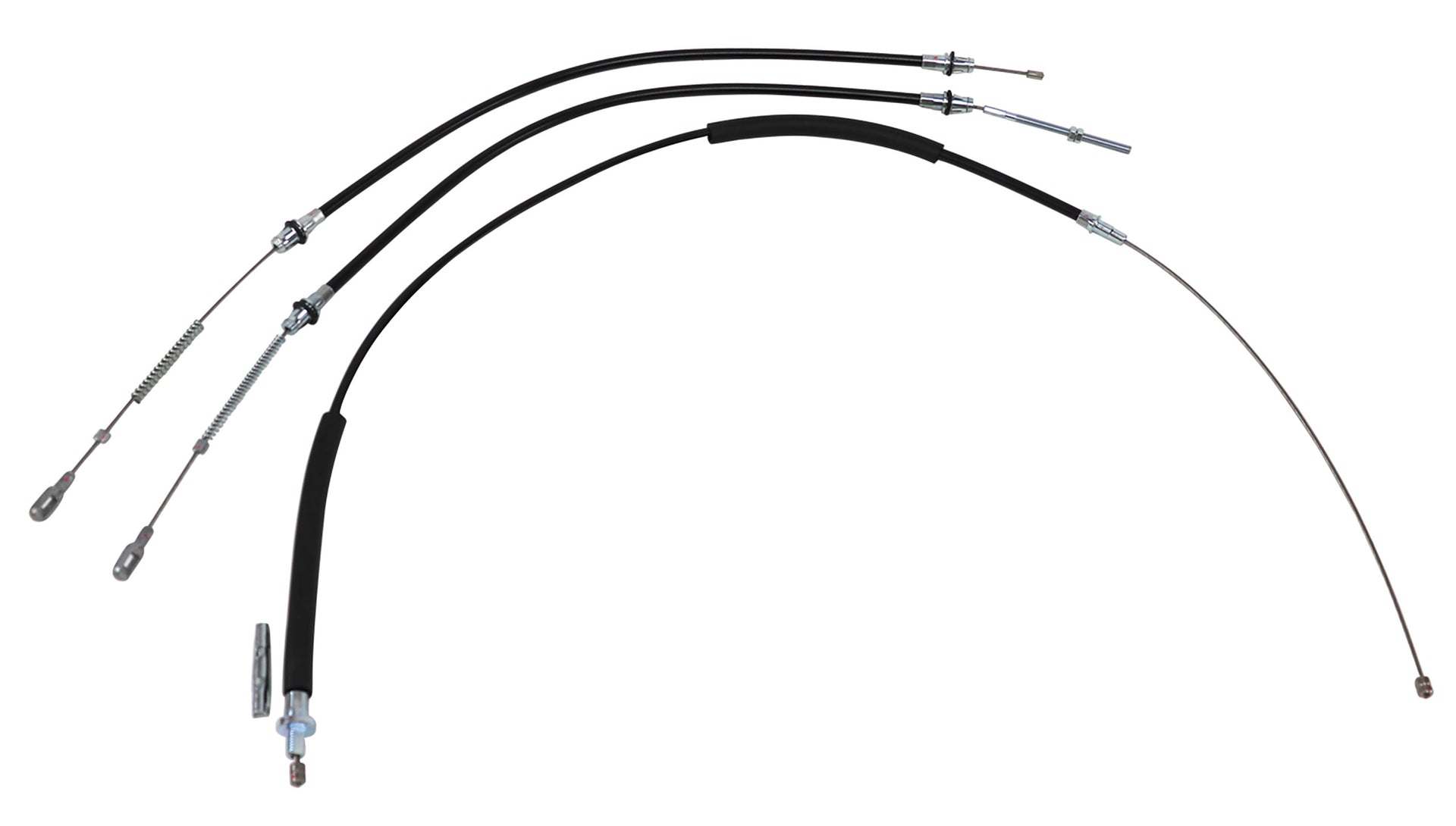 1984-1987 Corvette Park Brake Cable Kit - Front and Rear - 3pcs - CA-52298-Corvette-Store-Online