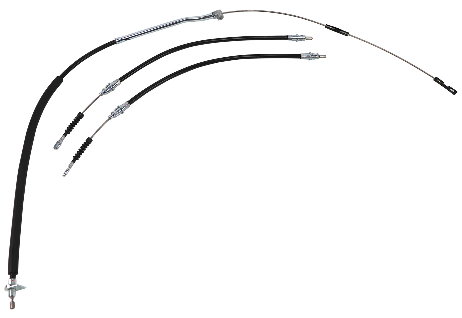 1988-1996 Corvette Park Brake Cable Kit - Front and Rear - 3pcs - CA-52300-Corvette-Store-Online