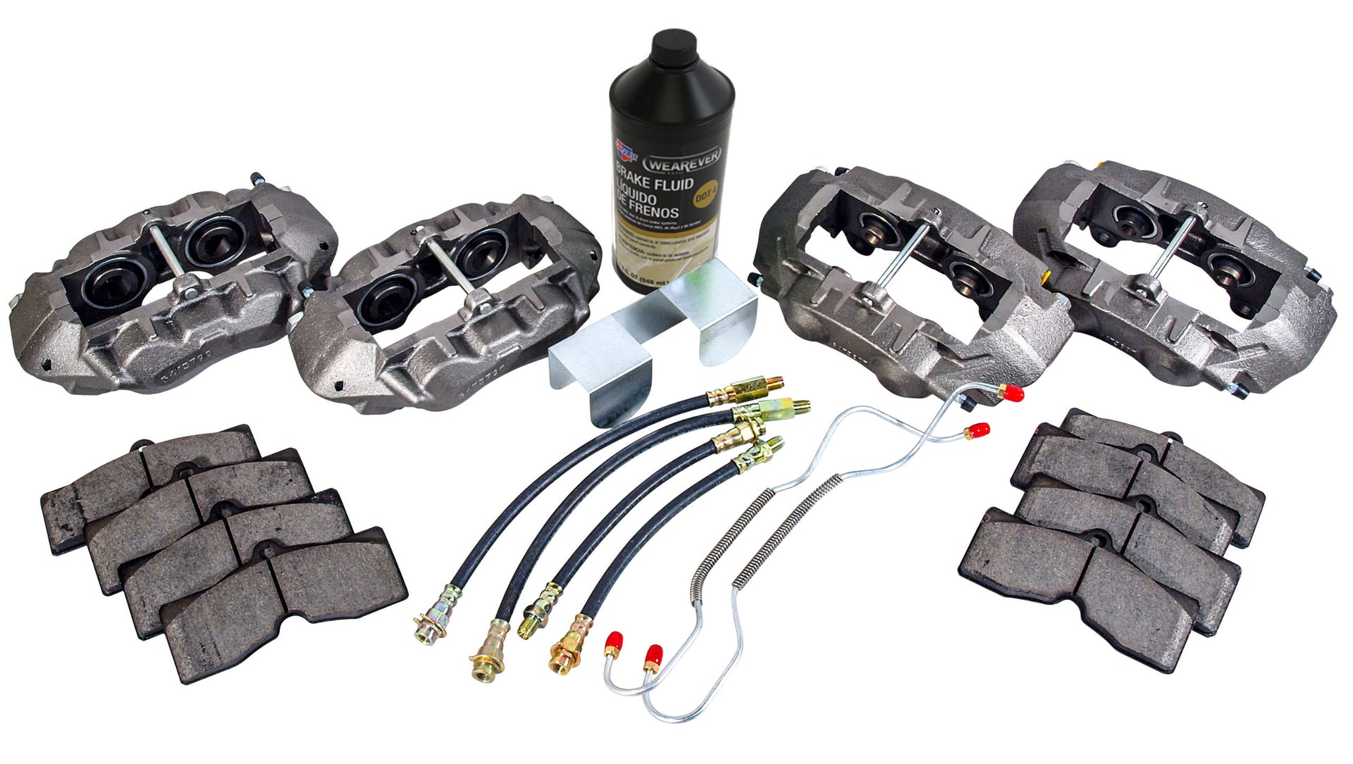 1965-1982 Corvette New Brake Caliper Set Special 1 O-Ring Castings - CA-52354-Corvette-Store-Online