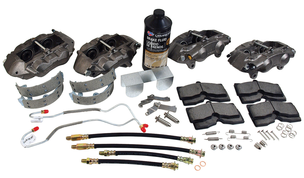 1965-1982 Corvette New Brake Caliper Set Special 2 O-Rings Castings - CA-52355-Corvette-Store-Online
