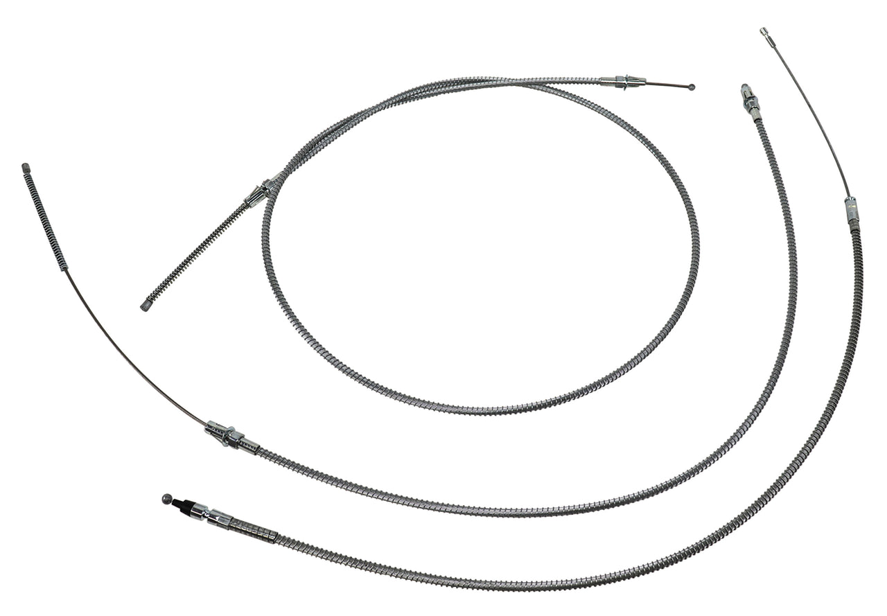1963-1963 Corvette Park Brake Cable Kit - Front & Rear - CA-52397-Corvette-Store-Online