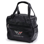 1997-2004 Corvette Leather Car Kit - W/C5 Logo & Script - Black - CA-52420-Corvette-Store-Online