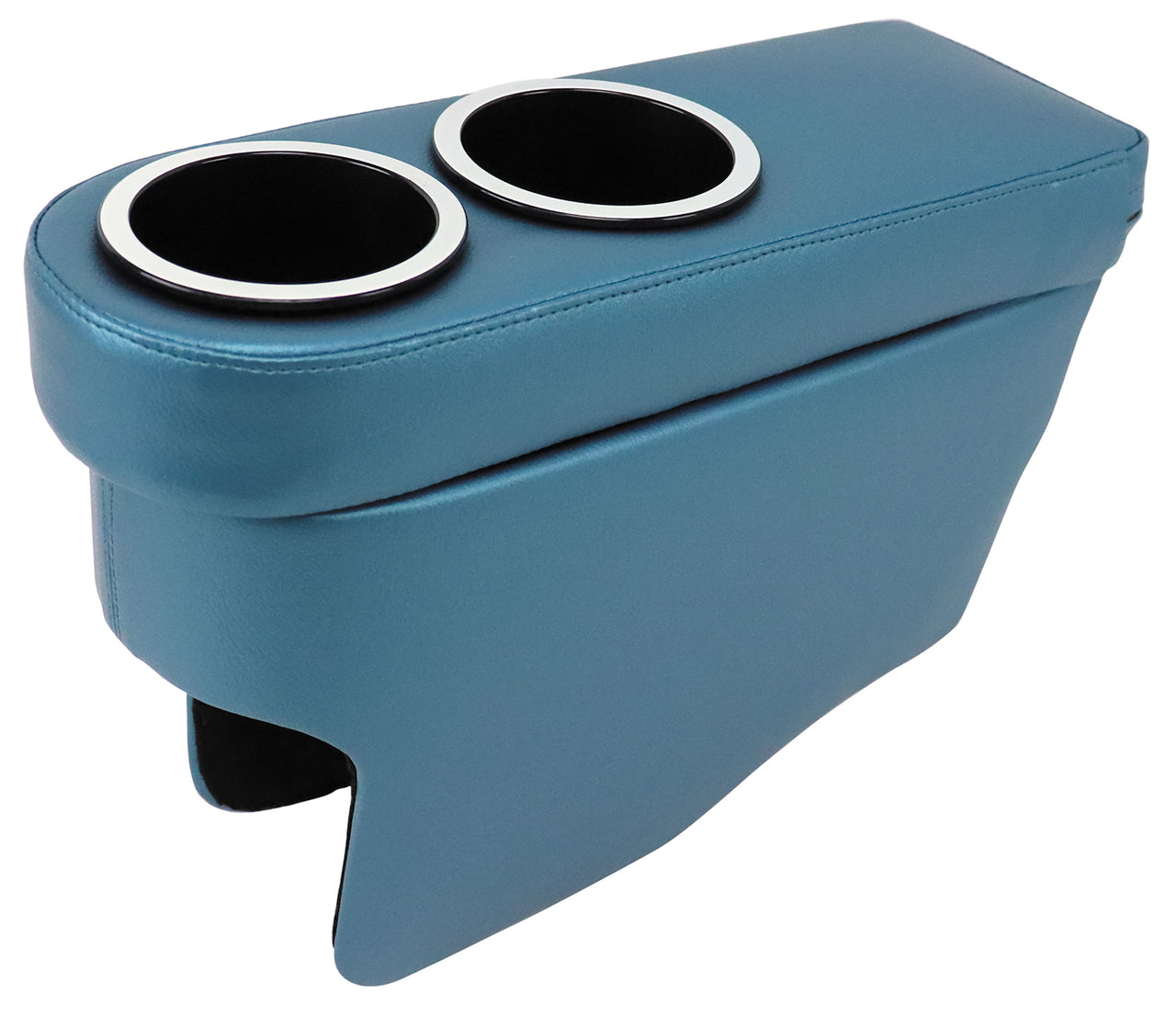 1963-1966 Corvette C2 Bullet Console - Dual Cup Holders - Bright Blue - CA-52631-Corvette-Store-Online