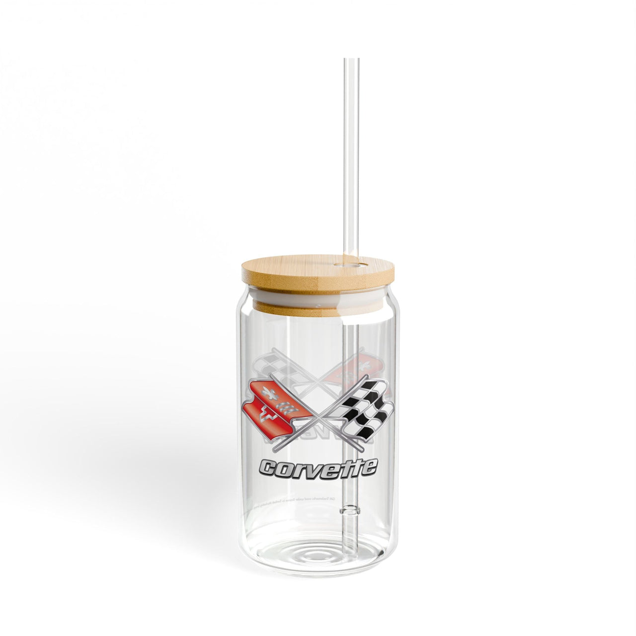 Corvette C3 16oz Clear Plastic Sipper – Corvette Script & C3 Logo