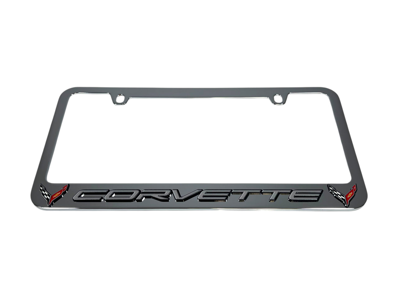 Chevrolet Corvette C8 Chrome License Plate Frame