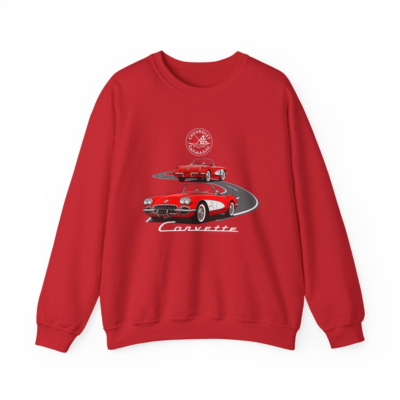 C1 Corvette Dual View Crew Neck Sweatshirt
