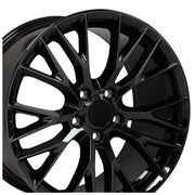 2006-2013 Corvette C7 Z06 Style Gloss Black Wheel 18x95 40mm Offset - CA-56017-Corvette-Store-Online