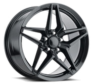 2006-2019 Corvette C7 ZR1 Style Satin Black Wheel 19x10 40mm Offset - CA-56035-Corvette-Store-Online