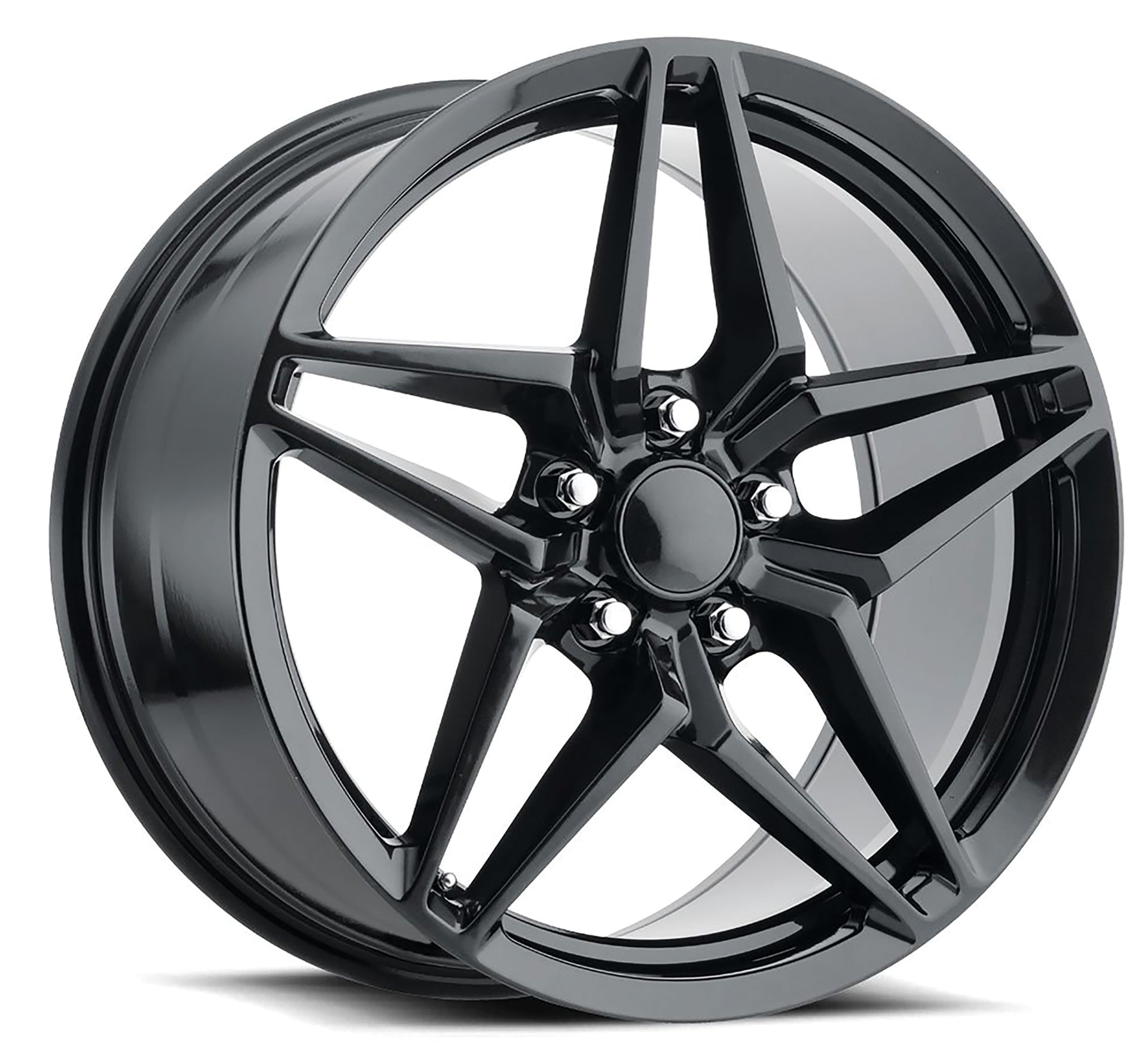 2006-2019 Corvette C7 ZR1 Style Satin Black Wheel 19x10 40mm Offset - CA-56035-Corvette-Store-Online
