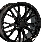 2006-2013 Corvette C7 Z06 Style Wheel Set - Gloss Black - CA-56053-Corvette-Store-Online