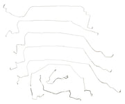 1992-1993 Corvette Complete Brake Line Kit (9 Pc) In Original Equipment Material - CA-57527-Corvette-Store-Online