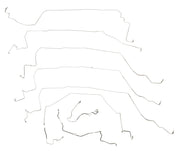 1992-1993 Corvette Complete Brake Line Kit (9 Pc) In Stainless Steel - CA-57531-Corvette-Store-Online