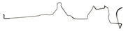 1992-1996 Corvette Fuel Supply Line In Stainless Steel Material - CA-57548-Corvette-Store-Online