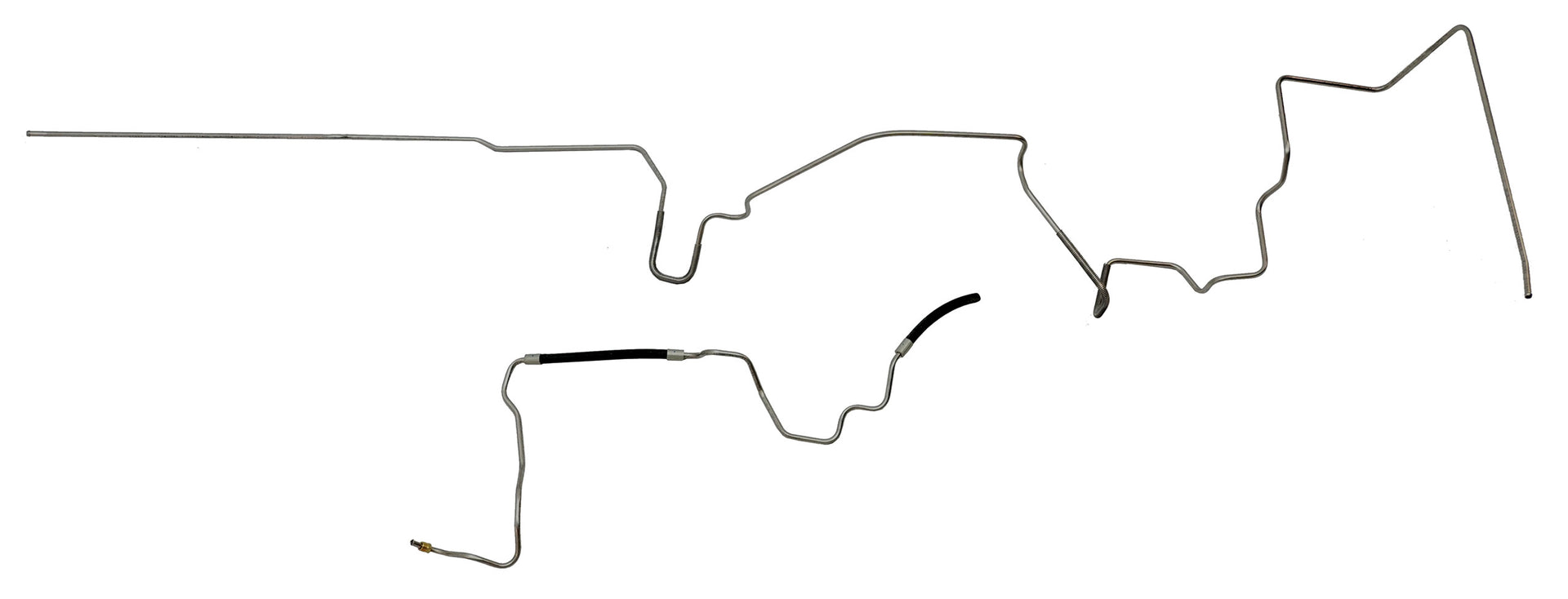 1984-1984 Corvette Fuel Supply Line In Stainless Steel Material (2 Pc) - CA-57554-Corvette-Store-Online