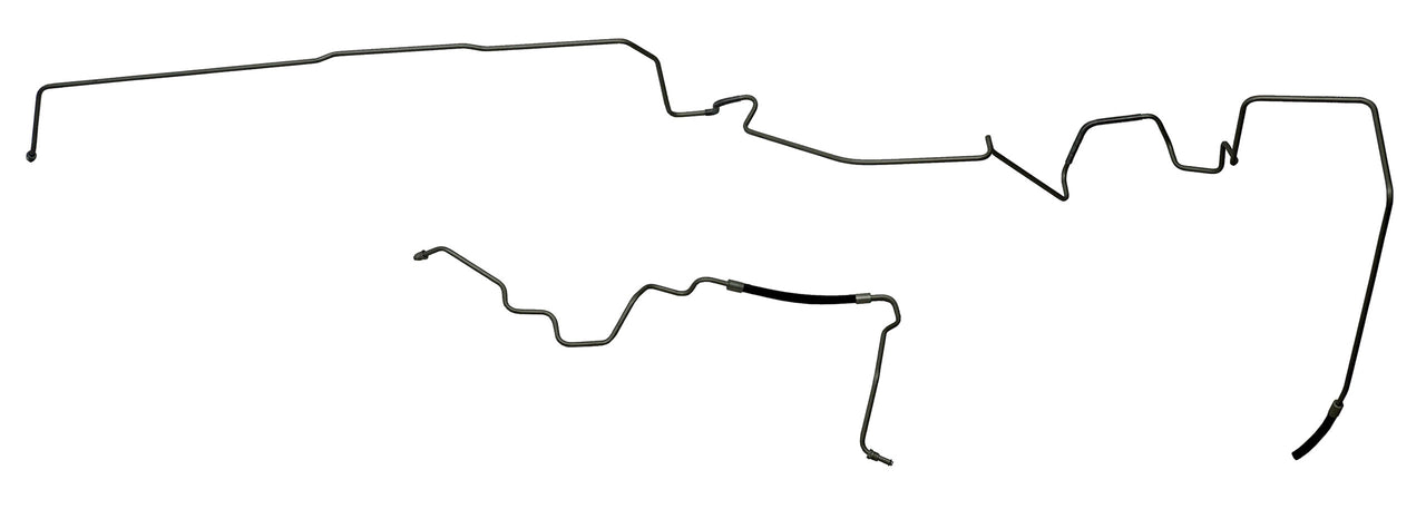 1985-1987 Corvette Fuel Supply Line In Stainless Steel Material (2 Pc) - CA-57556-Corvette-Store-Online