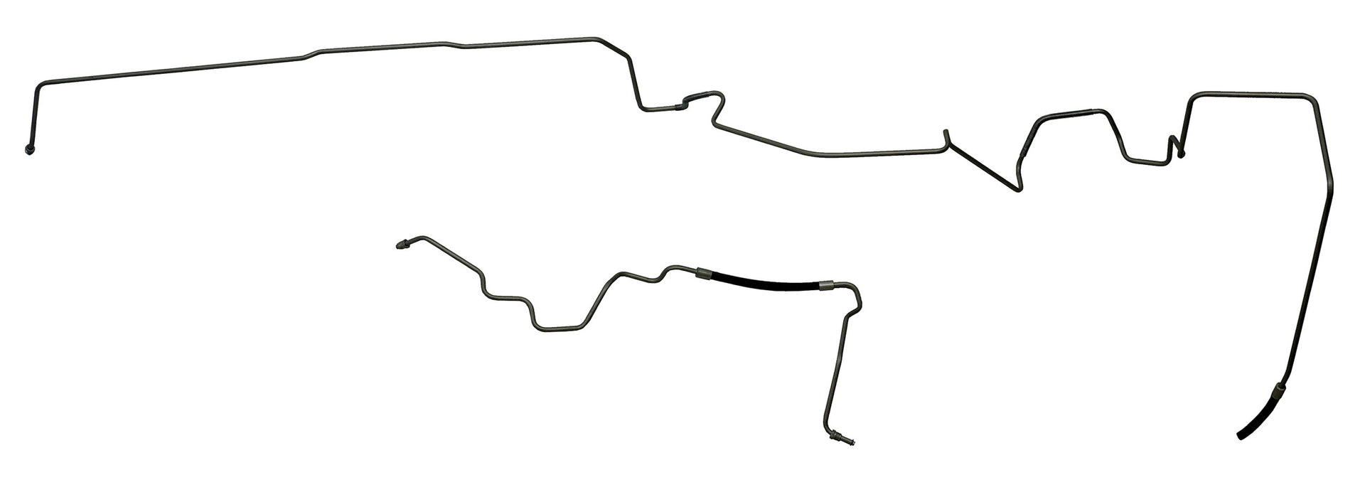 1985-1987 Corvette Fuel Supply Line In Stainless Steel Material (2 Pc) - CA-57556-Corvette-Store-Online