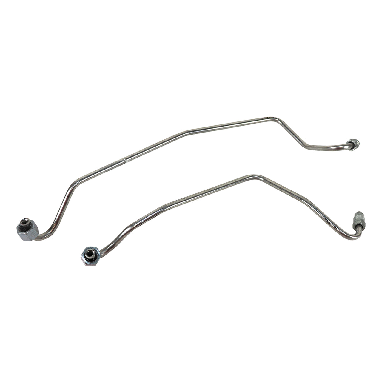 1985-1985 Corvette Rack And Pinion Power Steering Lines (2 Pc) In Stainless Steel Material - CA-57564-Corvette-Store-Online
