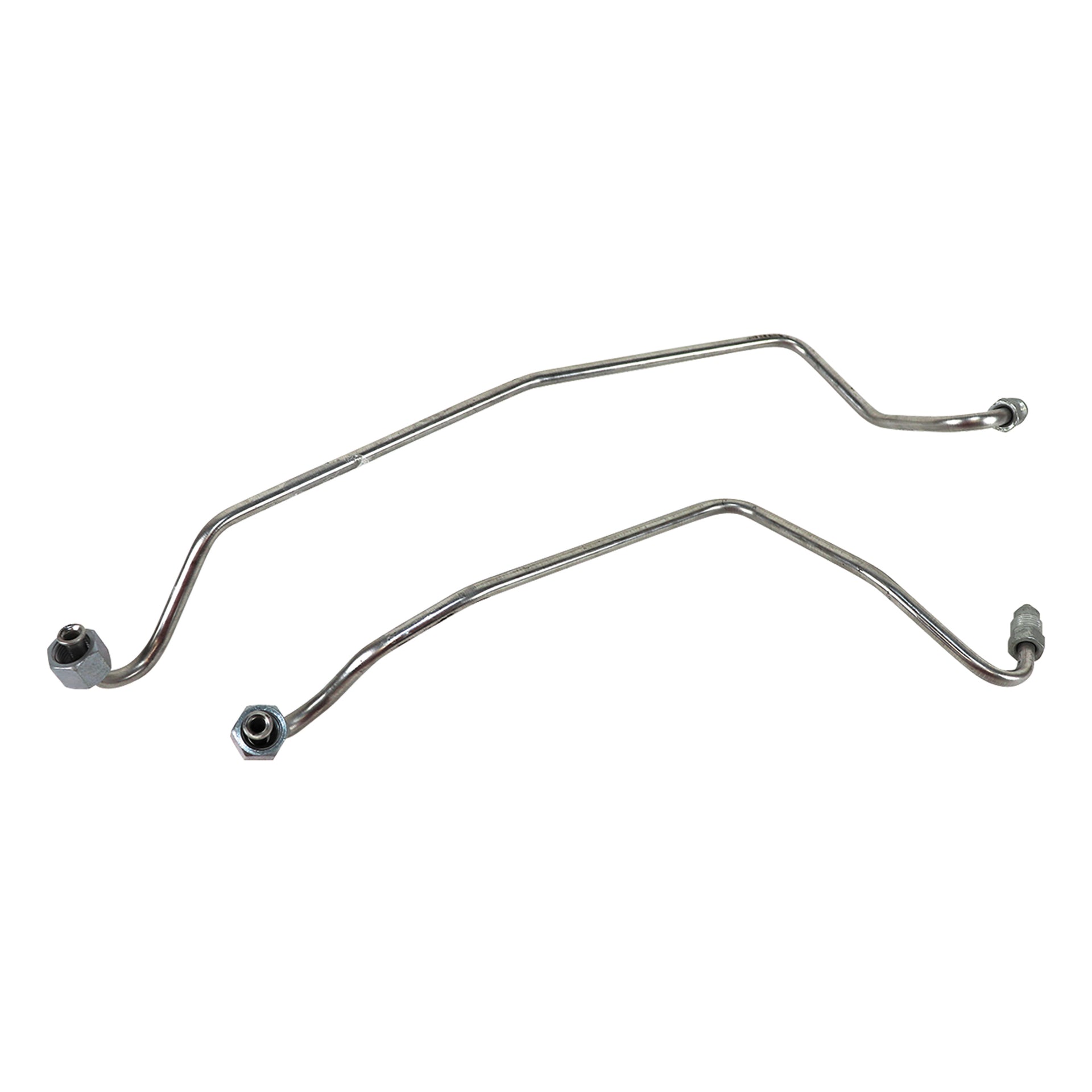 1985-1985 Corvette Rack And Pinion Power Steering Lines (2 Pc) In Stainless Steel Material - CA-57564-Corvette-Store-Online