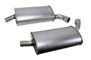 1965-1967 Corvette N11 Off Road Exhaust W/SSP&M (BB 390-435Hp) 25 Inch Manual - CA-57676-Corvette-Store-Online