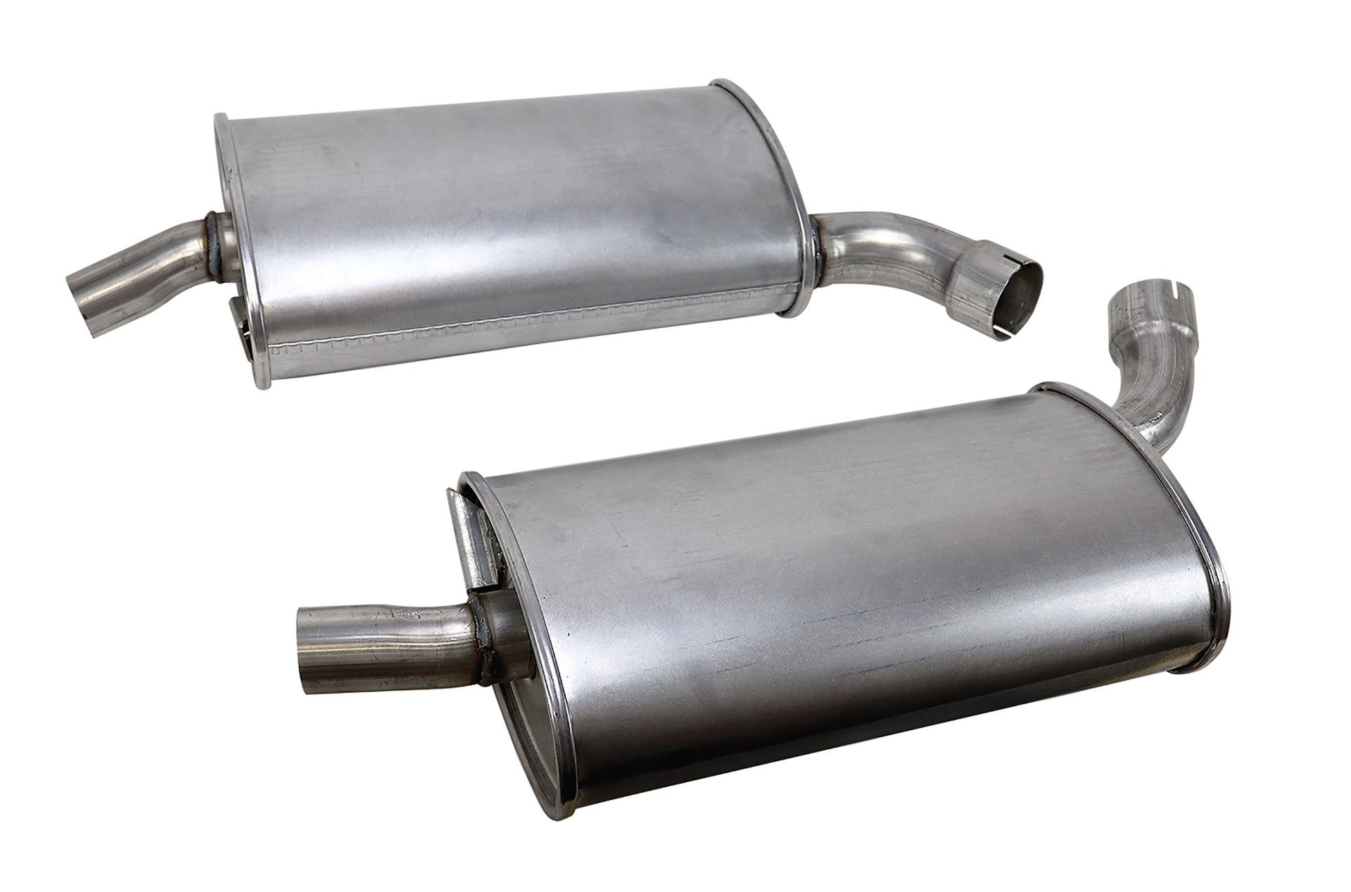 1965-1967 Corvette N11 Off Road Exhaust W/SSP&M (BB 390-435Hp) 25 Inch Manual - CA-57676-Corvette-Store-Online