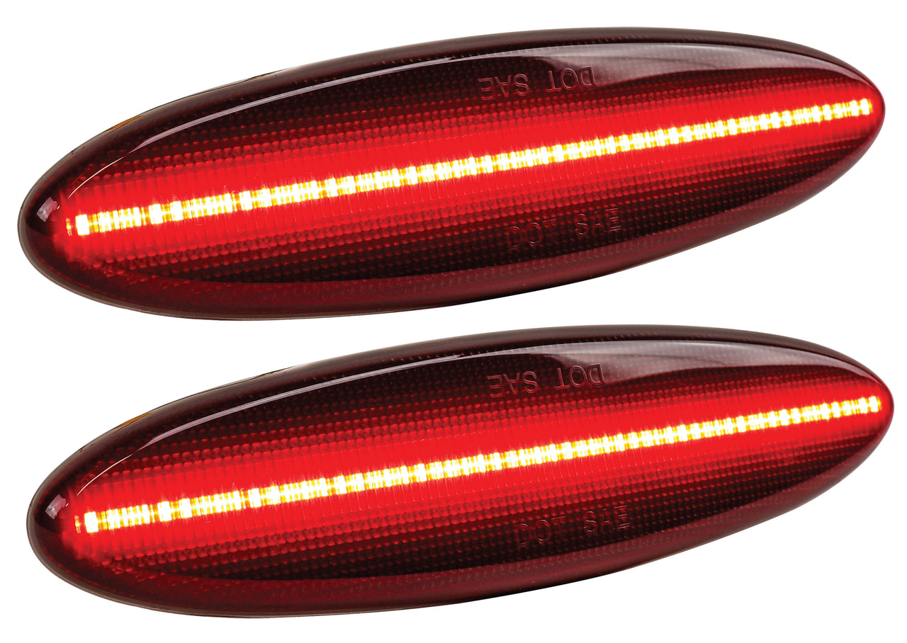 1997-2004 Corvette Smoked LED Rear Sidemarker Set - CA-57684-Corvette-Store-Online