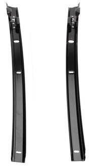 1977-1982 Corvette Windshield Pillar Post Weatherstrip Retainers W/Clips Left & Right - Black - CA-58593-Corvette-Store-Online