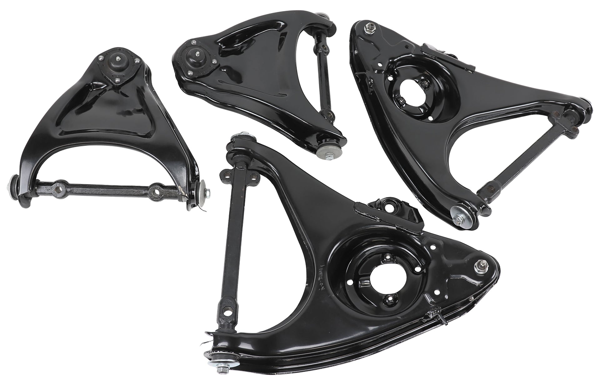 1963-1982 Corvette New Upper And Lower A-Arms W/Shafts, Bushings, And Ball Joints Pre-Installed - CA-58638-Corvette-Store-Online