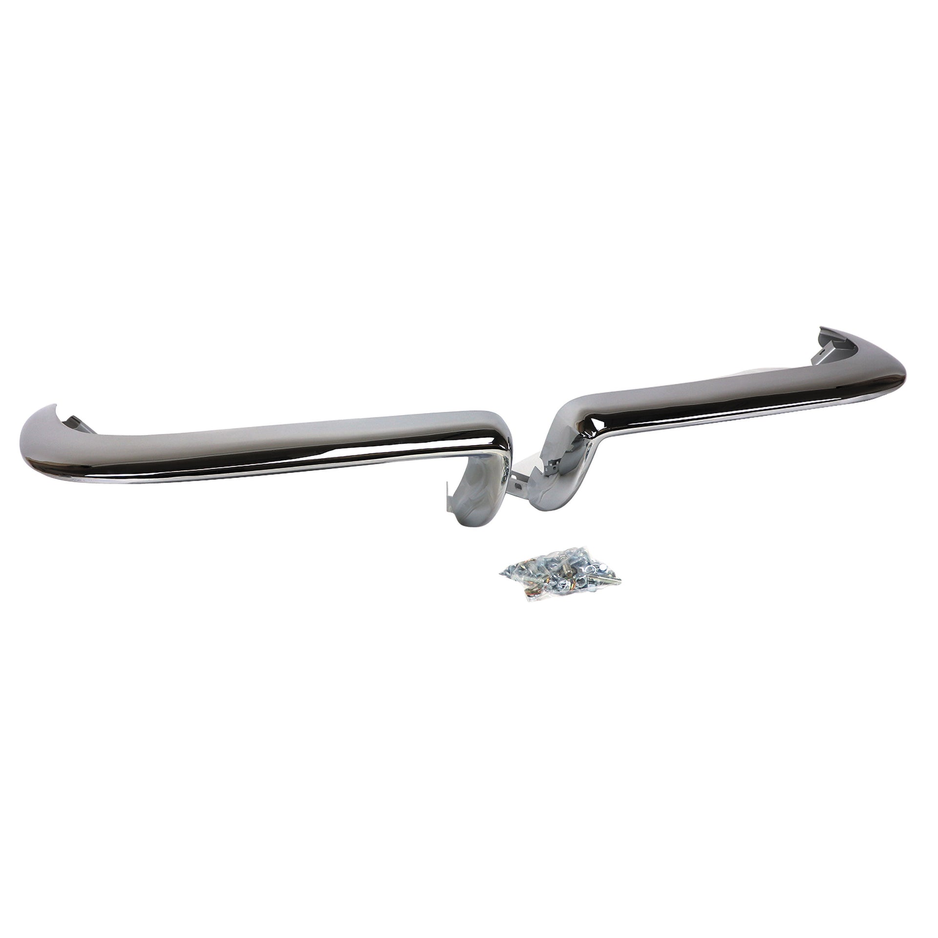 1963-1967 Corvette Chrome Bumper Set W/Hardware - Front - CA-59451-Corvette-Store-Online