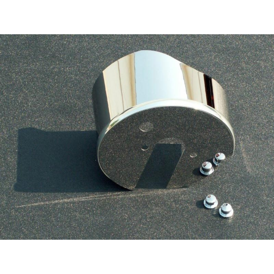 C6 Corvette Brake Booster Cover - 2008-2013 Polished Stainless Steel