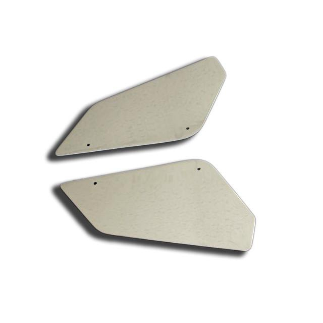 C5 Corvette Headlight Buckets - 2Pc Polished Stainless Steel