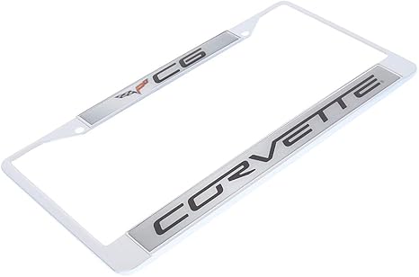 Chevrolet Corvette C6 Chrome License Plate Frame