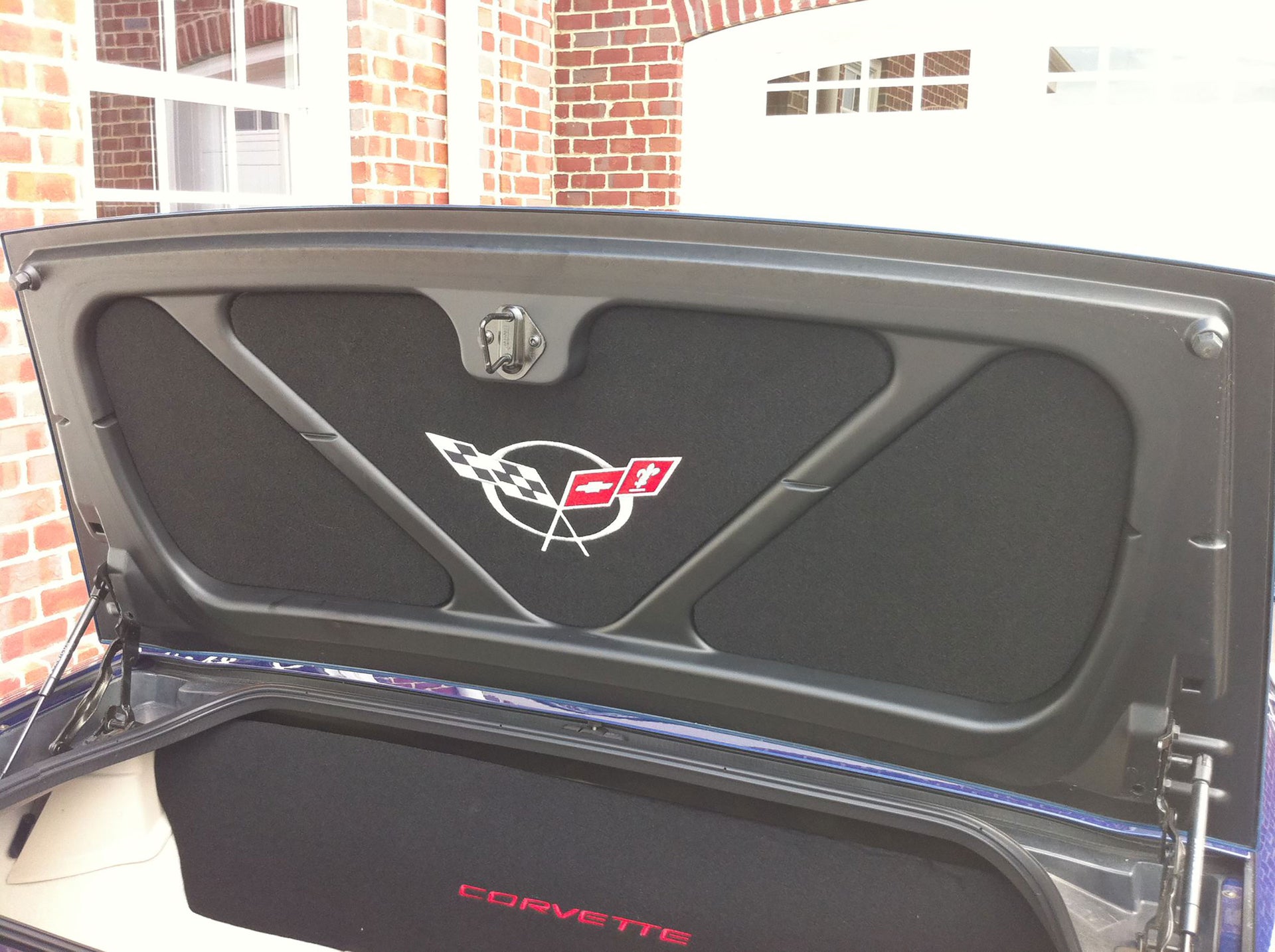 1997-2004 Corvette 3-Piece Trunk/Deck Lid Liner - C5 Logo - CA-67087-Corvette-Store-Online