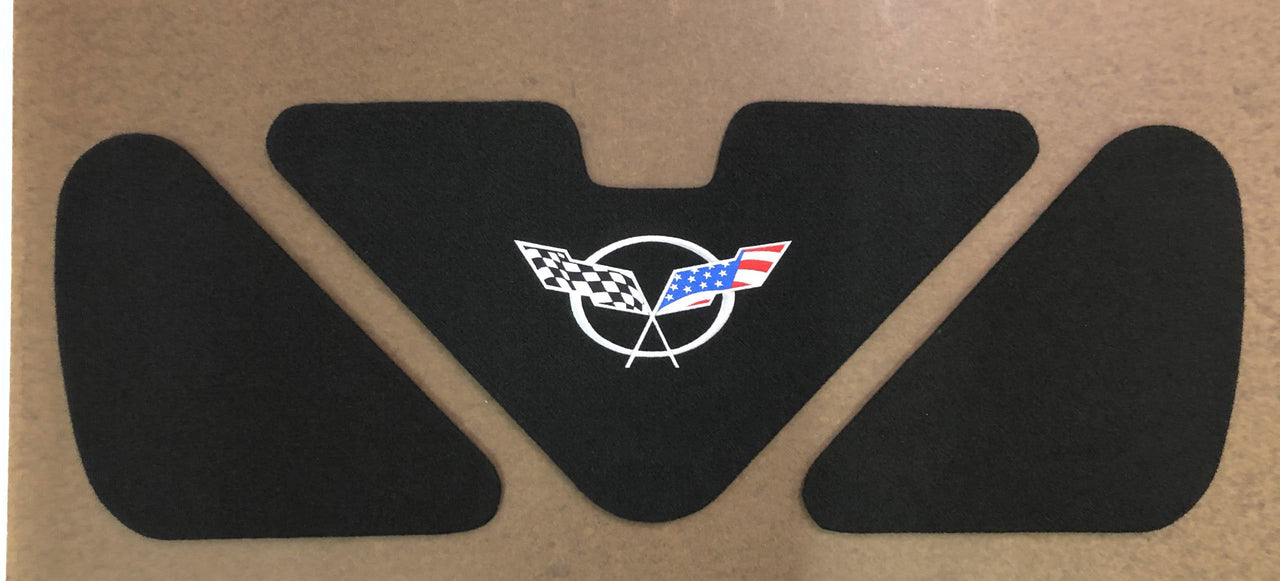 1997-2004 Corvette 3-Piece Trunk/Deck Lid Liner - C5 - American Flag - CA-67089-Corvette-Store-Online