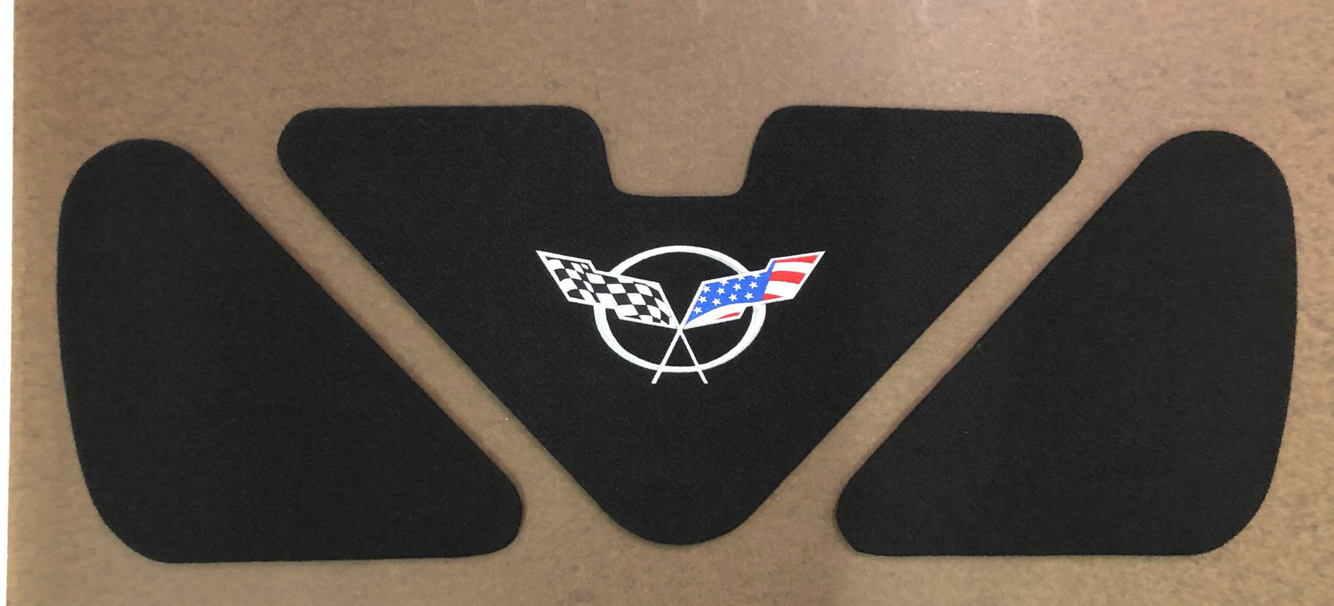 1997-2004 Corvette 3-Piece Trunk/Deck Lid Liner - C5 - American Flag - CA-67089-Corvette-Store-Online