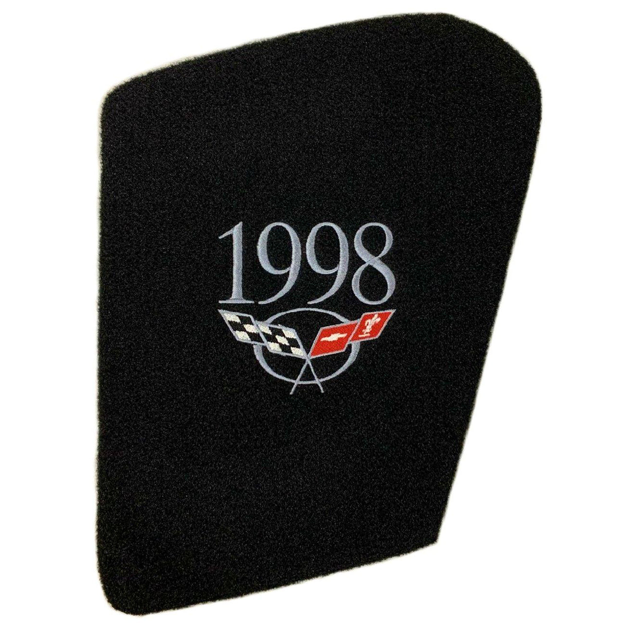 2000-2000 Corvette Underhood Insert - C5 Crossflag Logo And Year - CA-67102-Corvette-Store-Online