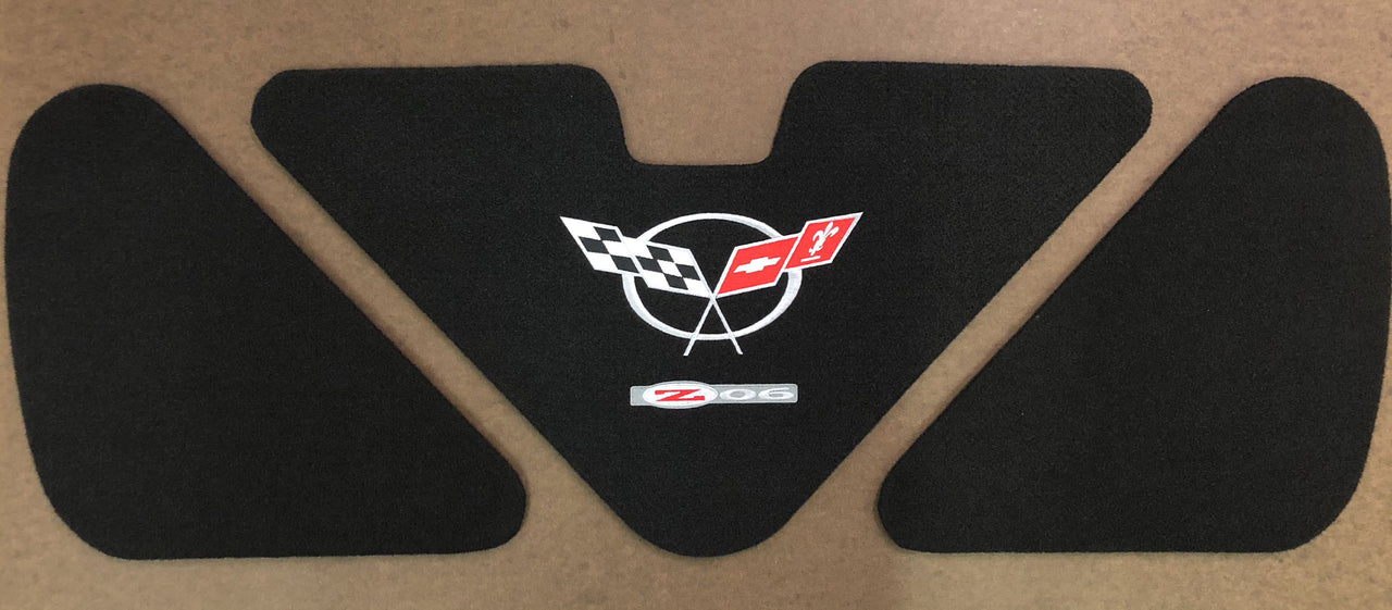 2001-2001 Corvette 3-Piece Trunk/Deck Lid Liner - Z06 W/O 405HP - CA-67109-Corvette-Store-Online