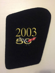 2003-2003 Corvette Underhood Insert - 2003 50th Logo - CA-67120-Corvette-Store-Online