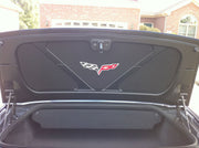 2005-2013 Corvette 3-Piece Trunk/Deck Lid Liner - C6 Logo - CA-67129-Corvette-Store-Online