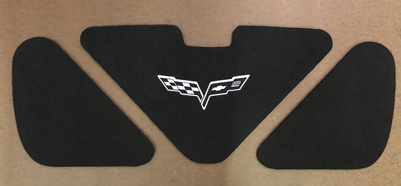 2012-2012 Corvette 3-Piece Trunk/Deck Lid Liner - 100th Edition - CA-67136-Corvette-Store-Online