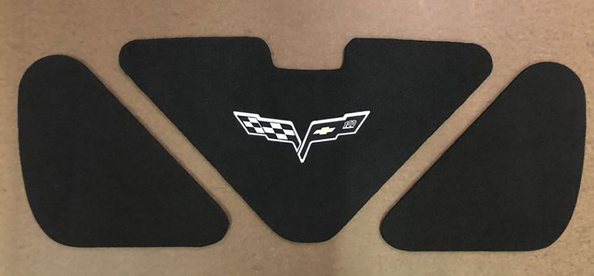 2012-2012 Corvette 3-Piece Trunk/Deck Lid Liner - 100th Edition - CA-67136-Corvette-Store-Online