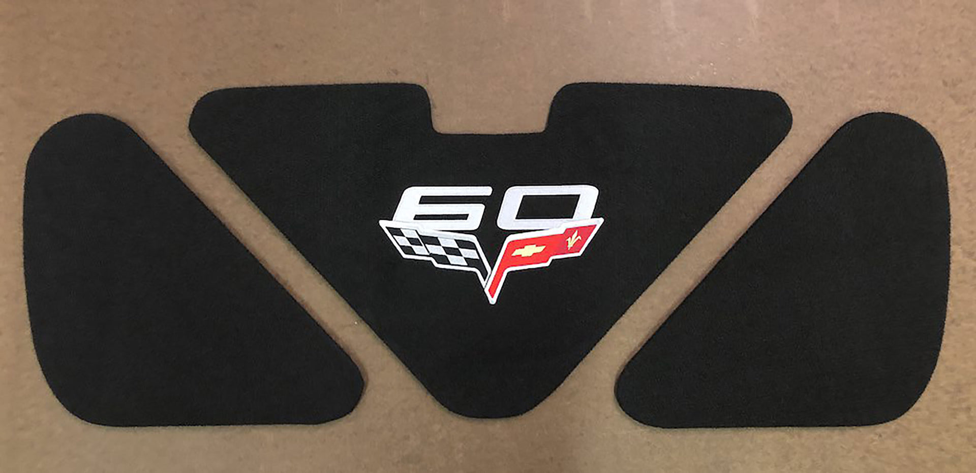 2013-2013 Corvette 3-Piece Trunk/Deck Lid Liner - 60th Logo - CA-67139-Corvette-Store-Online