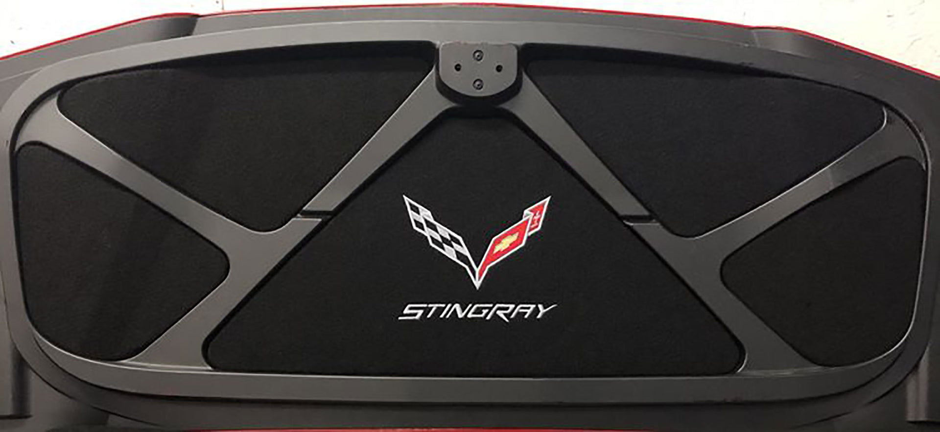 2014-2019 Corvette 5-Piece Trunk/Deck Lid Liner - C7 Crossflag Logo And "Stingray" Script - CA-67140-Corvette-Store-Online
